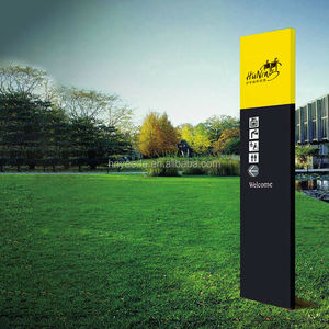 Signalétique LED lumineuse pour centre commercial et garage, signalétique au sol, affichage vertical extérieur, avis public, signalétique directionnelle - Product Image 5