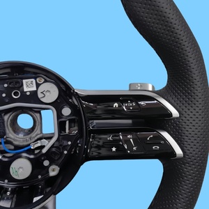 Volante AMG de cuero modificado para <span class=keywords><strong>Mercedes</strong></span>-Benz, accesorio de modelo antiguo para volante <span class=keywords><strong>Mercedes</strong></span> benz clase c W205 Amg - Product Image 4