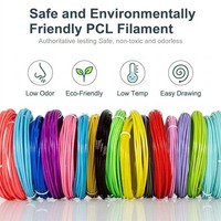 Lápiz de Dibujo 3D STEM Recargable Inalámbrico con Pantalla LCD, Filamento PCL, Kit Creativo de Arte y Manualidades para Principiantes en el Aula