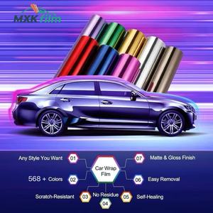 <span class=keywords><strong>Film</strong></span> de protection de voiture en vinyle ultra brillant effet caméléon rouge bleu violet pour carrosserie complète - Product Image 6