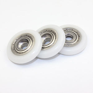 Rodamientos 688ZZ Directo de Fábrica, Poleas de Ventana de PVC Recubiertas de Goma, Acero Inoxidable 5*25.4*5mm, Accesorios para Ventanas y Puertas con Avellanado - Product Image 3