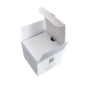 Caja de regalo plegable de cartón blanco, adecuada para regalos, cosméticos y alimentos, se puede personalizar según las necesidades. - Product Image 5