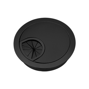 Cache-câble rond en plastique de 5 mm, détachable, anti-poussière, accessoire de bureau pour la gestion des câbles, utilisation en salon - Product Image 1