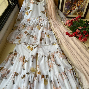 Traje de sharara para mujer, 100% - Product Image 1