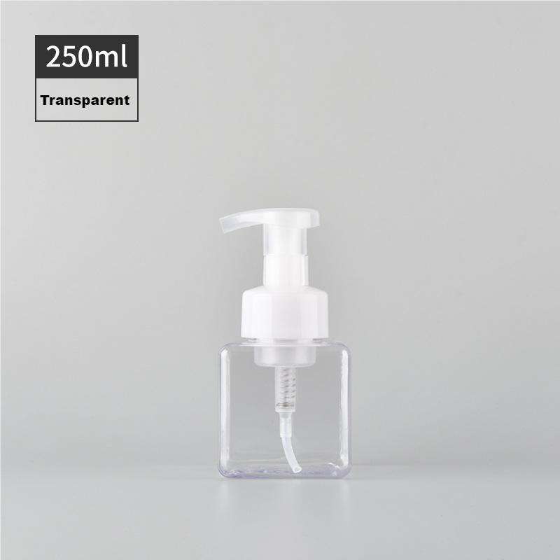 ขวดใส + ปั๊มโปร่งใส