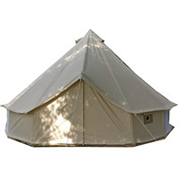 Yurt mongol moderne de luxe sauvage, imperméable quatre saisons, tente de camping et de mariage monocouche en toile de coton et tissu Oxford