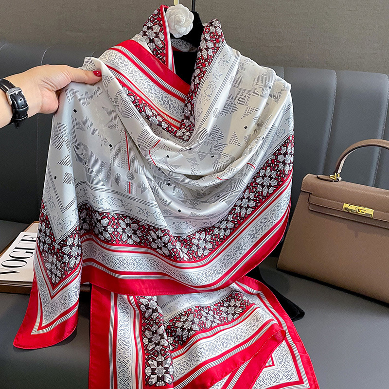 Shop Our 2024 Dark Green African Silk Scarf Collection