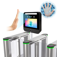 Dispositivo Biométrico Inalámbrico 4G para Control de Asistencia con Reconocimiento de Vena de la Palma y Rostro, OEM/ODM, con Batería de Respaldo
