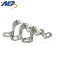 Prix d'usine NLD 304 Bracelet en acier inoxydable 1/2 ''3/4''20mm 25mm U Type Pipe Saddle Clamps pour fixation Support