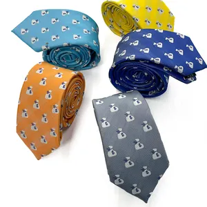 TONIVANI-62-27 Money Bag Wallet Designs Mens Novelty Neckties Fashion Style