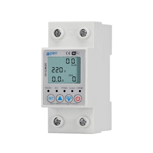 Medidor de Energía Eléctrico Inteligente WiFi con APP, Protector de Sobretensión y Baja Tensión, Dispositivo de Relé, Interruptor, Medidor de Energía en KWh - Product Image 1