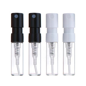 In Stock 2ML Empty Glass Vials Mini Perfume Tester <b>Bottles</b> for Perfume 1ML 2ML Small Spray <b>Bottle</b> - Product Image 1