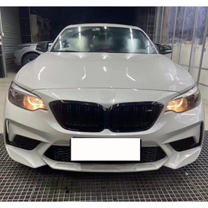 Haute qualité F22 mise à niveau M2CS Style Body <span class=keywords><strong>It</strong></span> embouts d'échappement diffuseurs avant pare-chocs arrière Grille capot Kit de carrosserie pour BMW 2014-2019 - Product Image 2