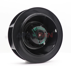 พัดลมแบบแรงเหวี่ยง R2E190-AO26-05 ขนาด 190 มม. มอเตอร์ในตัว 230VAC 2600 รอบต่อนาที 400CFM 120 วัตต์ สำหรับระบบ HVAC - Product Image 1