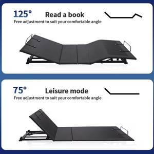 <span class=keywords><strong>Lit</strong></span> réglable coulissant intelligent intégré à télécommande sans fil d'usine de haute qualité avec cadre - Product Image 3