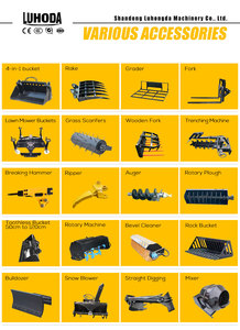 מנוע בנזין בנפח 23hp/25hp מנוע מיני החלקה עם דילי 4in1 דלי החלקה - Product Image 6