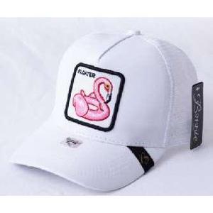 Gorra de camionero Flamingo Fighter, tela de malla, ajustable, unisex, informal, para primavera y verano - Product Image 1