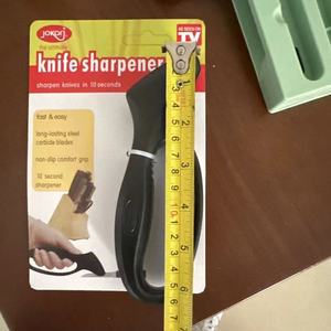 Aiguiseur de couteaux portable à tête unique, gadget de cuisine, outil d'affûtage rapide et facile - Product Image 4