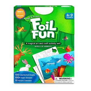 Tùy chỉnh chỉ-Foil vui vẻ động vật giáo dục vui vẻ không có lộn xộn nghệ thuật cho trẻ em thủ công Bộ dụng cụ & Nguồn cung cấp DIY hoạt động sáng tạo - Product Image 1