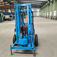 Petite machine de forage rotative manuelle électrique portable, pour puits d'eau, profondeur max. 200 m, diamètre de forage 50-300 mm