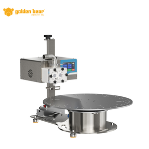 Automatic Desktop Honey Machine 5-1000g <b>Bottle</b> 10L/min Speed Viscous Liquid Turntable <b>bottle</b> filler - Product Image 2