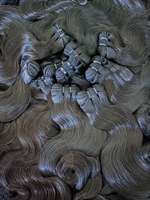Extensions de Cheveux Humains Bruts 100% Naturels Non Traités, Bundles de Cheveux Remy, Boucles Birmanes et Indiennes, Cuticules Entièrement Alignées, Prix de Gros