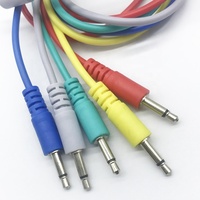 Multi-color Mono Modular Cable de conexión para Eurorack sintetizador