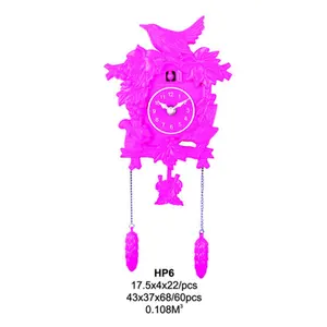 Hot Sale Gerakan Kuarsa Cuckoo Clock Setiap Jam dengan Cuckoo Bernyanyi