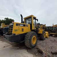 Gebrauchter Komatsu WA380 Radlader Gebrauchte Lader Schwerlastgeräte zum Verkauf Guter Zustand Mini-Lader Radmaschinen