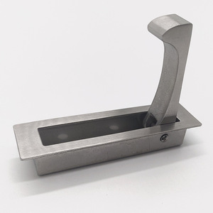 Tirador de Acero Inoxidable 304 para Tatami, Manija Empotrada para Cajones y Puertas de Armario, Acabado Minimalista Cepillado, Antioxidante - Product Image 1