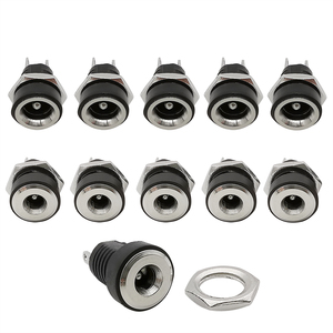 10pcs <span class=keywords><strong>DC</strong></span>-022B <span class=keywords><strong>dc</strong></span> כוח שקע שקע נקבה מחבר 2.1 מ "מ 5.5 מ" מ 2.5 מ "מ/3.5 מ" מ x 1.35 מ "מ - Product Image 3