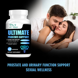 OEM Cápsulas de próstata Saw Palmetto Suplemento de fruta Píldoras Hombres Formulación de alta resistencia Soporte de próstata - Product Image 6