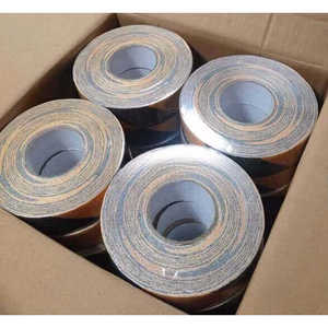 Single Sided PVC <b>Safety</b> <b>Tape</b> Waterproof Anti-Slip Black Yellow Acrylic Adhesive Non-Skid Pressure Sensitive 60# Warning Grit - Product Image 4