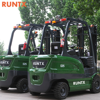 Chariot élévateur électrique Runtx CPD à prix d'usine, 3-5 tonnes, batterie lithium-ion, entièrement hydraulique, hauteur de levage 3000-7000 mm