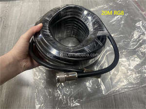 Connexion de câble RG8 Câble d'<span class=keywords><strong>antenne</strong></span> coaxial à faible perte pour radio jambon WLAN CB Radio et chargeur d'<span class=keywords><strong>antenne</strong></span> WiFi - Product Image 4