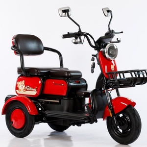 <b>Sale</b> 3-Wheel Electric Tricycle <b>Disability</b> <b>Scooter</b> with Paddles <b>for</b> Adults/Elderly 3-Speed Gears Tube Battery Rear Hub Motor - Product Image 4