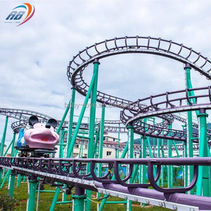 Parque de atracciones Atracción Carnaval Juego Spinning Mouse Rides Crazy Wind Mad Wild Mouse Roller Coaster para la venta - Product Image 3