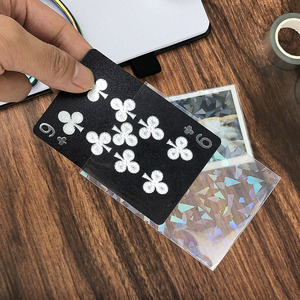 Holographic thẻ duy nhất tay áo rõ ràng PP phụ nữ người đàn ông kinh doanh thẻ tín dụng bảo vệ tay áo sinh viên xe buýt ID thẻ bảo vệ tổ chức - Product Image 3