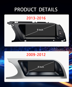 Estéreo para Auto con GPS Snapdragon665 de 8.8 Pulgadas con CarPlay y Android Auto Integrados, WiFi/ Unidad Principal para <span class=keywords><strong>Audi</strong></span> <span class=keywords><strong>A4</strong></span> <span class=keywords><strong>B8</strong></span> 2008-2015 - Product Image 2