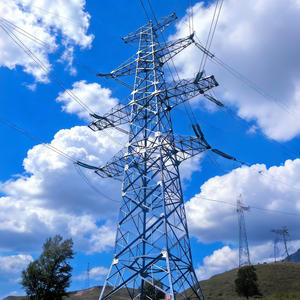 アングル鋼鉄塔電力鉄塔UHV送電塔溶融亜鉛メッキ鋼30-100M - Product Image 1