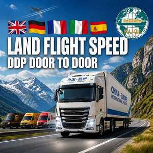 Transporte de Mercancías de China a Europa (UE), DDP Puerta a Puerta, Vía Terrestre y Aérea, Envío Rápido de China a Europa, Reino Unido, Alemania, Francia, Italia, España, Agente de Transporte - Product Image 1