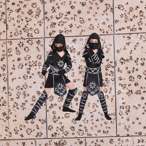 Luolan Cross-border Cosplay Halloween Children's TV <strong>Ninja</strong> <strong>Costume</strong> <strong>Women's</strong> Jumpsuit Role-Playing Performance Garment Polyester - Product Image 2