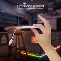 2026 Gledopto Mini ESP32 WLED Pengontrol LED Digital RGBW/RGB dengan Fungsi Mikrofon dan Tombol GL-MC-001WL Arus Input 3 A Maks