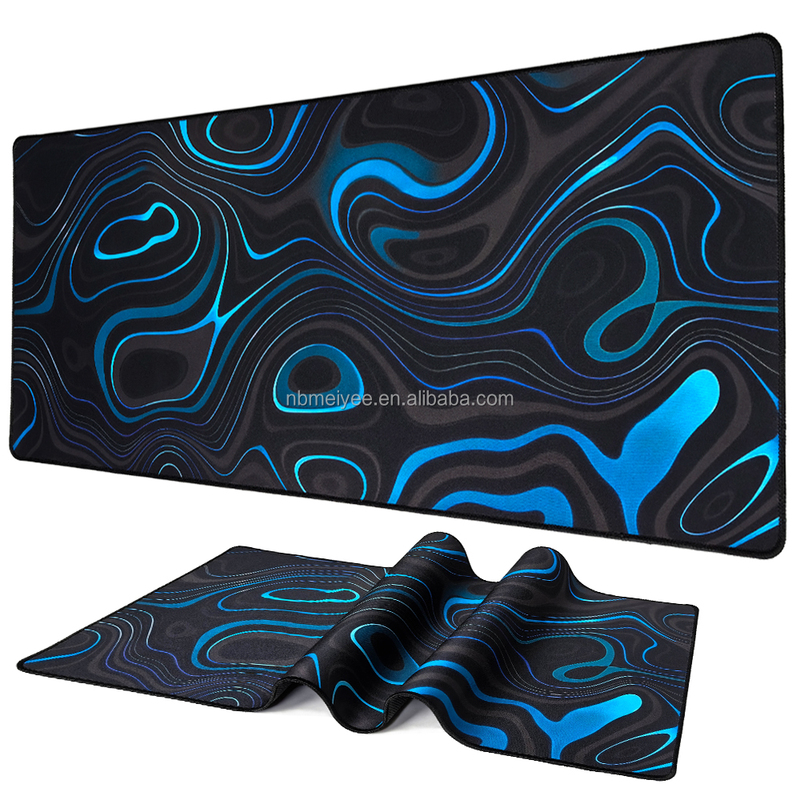 Manufacturer Mouse Pad Waterproof Topographic White
