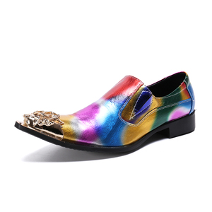 NA213-mocasines de piel auténtica para hombre, <span class=keywords><strong>zapatos</strong></span> informales Retro de diseño Original para oficina, boda y fiesta - Product Image 5