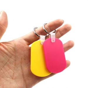 Porte-clés personnalisé en PVC souple pour animaux de compagnie avec plaque nominative – Vente en gros - Product Image 4