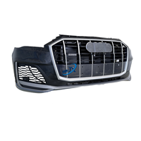 Pour 2020-2023 Audi Q7 Body Kit Pare-chocs avant avec calandre et radiateur Pare-chocs avant
