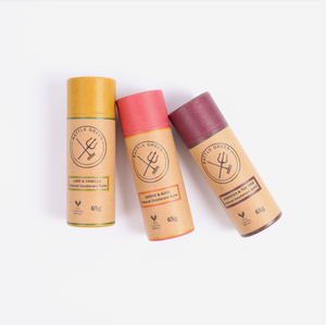 Tube en papier kraft brun naturel personnalisable pour marque, idéal pour les soins personnels durables et les rouges à lèvres solides - Product Image 4