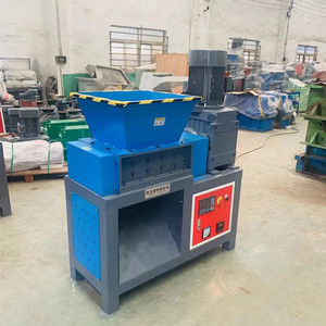 Dete chất thải nhựa phim Túi lon gỗ Pallet cục U khối shedder trục đơn Shredder máy - Product Image 2