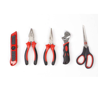 KAFUWELL H5022A-1 Set Perkakas Tangan Profesional Mekanik Rumah Tangga 42 Buah dengan Perkakas Baja Chrome Vanadium dan Kotak Perkakas Keras